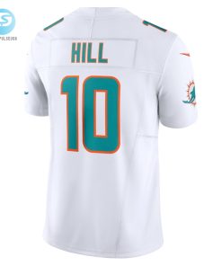 Mens Miami Dolphins Tyreek Hill Nike White Vapor F.U.S.E. Limited Jersey stylepulseusa 1 2