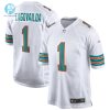 Mens Miami Dolphins Tua Tagovailoa Nike White 2Nd Alternate Game Jersey stylepulseusa 1