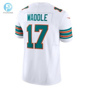 Mens Miami Dolphins Jaylen Waddle Nike White Vapor F.U.S.E. Limited Jersey stylepulseusa 1 2