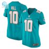 Womens Miami Dolphins Tyreek Hill Nike Aqua Player Jersey stylepulseusa 1