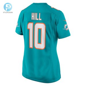 Womens Miami Dolphins Tyreek Hill Nike Aqua Player Jersey stylepulseusa 1 2