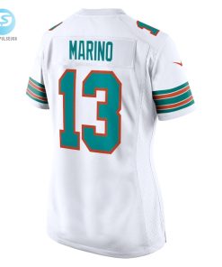 Womens Miami Dolphins Dan Marino Nike White Retired Player Jersey stylepulseusa 1 2