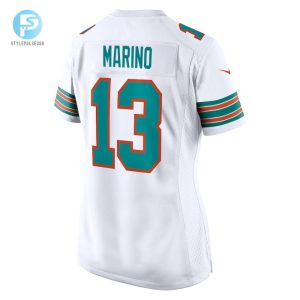 Womens Miami Dolphins Dan Marino Nike White Retired Player Jersey stylepulseusa 1 2