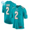 Mens Miami Dolphins Bradley Chubb Nike Aqua Game Player Jersey stylepulseusa 1