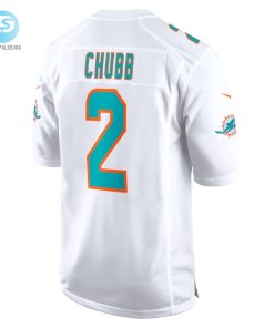 Mens Miami Dolphins Bradley Chubb Nike White Game Player Jersey stylepulseusa 1 2