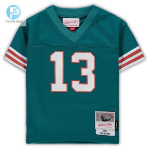 Infant Miami Dolphins Dan Marino Mitchell Ness Aqua 1984 Retired Legacy Jersey stylepulseusa 1 1