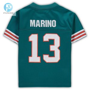 Infant Miami Dolphins Dan Marino Mitchell Ness Aqua 1984 Retired Legacy Jersey stylepulseusa 1 2