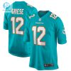 Mens Miami Dolphins Bob Griese Nike Aqua Game Retired Player Jersey stylepulseusa 1