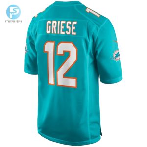 Mens Miami Dolphins Bob Griese Nike Aqua Game Retired Player Jersey stylepulseusa 1 2