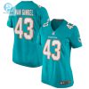 Womens Miami Dolphins Andrew Van Ginkel Nike Aqua Game Jersey stylepulseusa 1