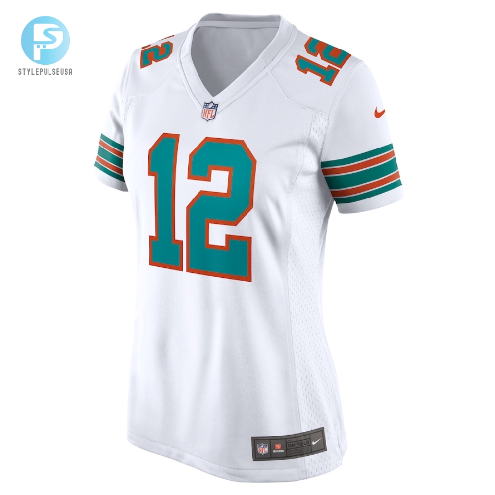Womens Miami Dolphins Bob Griese Nike White Retired Player Jersey 