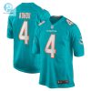 Mens Miami Dolphins Kader Kohou Nike Aqua Game Player Jersey stylepulseusa 1