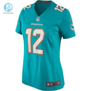 Womens Miami Dolphins Bob Griese Nike Aqua Game Retired Player Jersey stylepulseusa 1 1