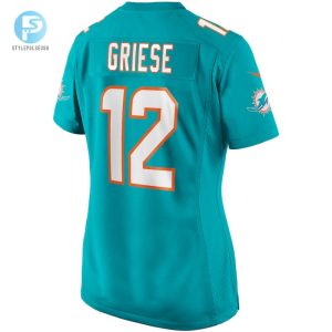 Womens Miami Dolphins Bob Griese Nike Aqua Game Retired Player Jersey stylepulseusa 1 2