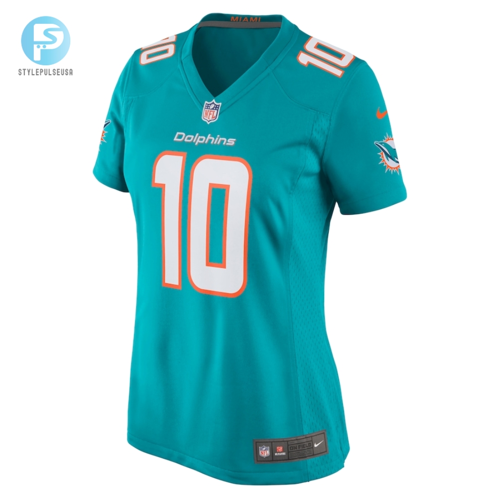 Womens Miami Dolphins Malcolm Perry Nike Aqua Game Jersey 