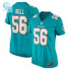 Womens Miami Dolphins Quinton Bell Nike Aqua Game Jersey stylepulseusa 1