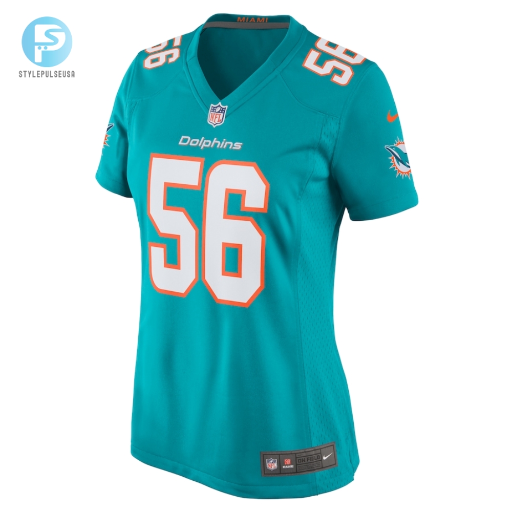 Womens Miami Dolphins Quinton Bell Nike Aqua Game Jersey 