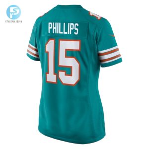 Womens Miami Dolphins Jaelan Phillips Nike Aqua Alternate Game Jersey stylepulseusa 1 2