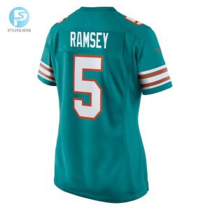 Womens Miami Dolphins Jalen Ramsey Nike Aqua Alternate Game Jersey stylepulseusa 1 2