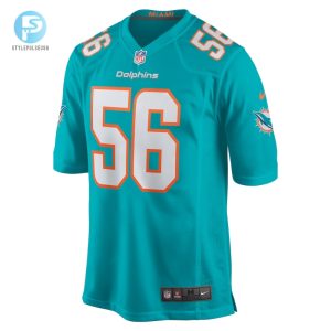 Mens Miami Dolphins Quinton Bell Nike Aqua Game Jersey stylepulseusa 1 1