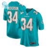 Mens Miami Dolphins Parry Nickerson Nike Aqua Team Game Jersey stylepulseusa 1