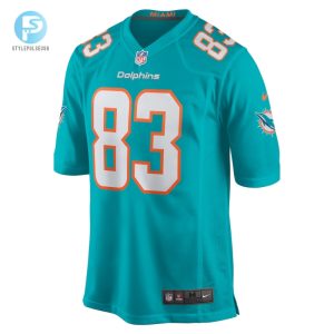 Mens Miami Dolphins Chase Claypool Nike Aqua Game Jersey stylepulseusa 1 1