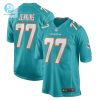 Mens Miami Dolphins John Jenkins Nike Aqua Game Player Jersey stylepulseusa 1