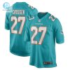 Mens Miami Dolphins Keion Crossen Nike Aqua Game Player Jersey stylepulseusa 1