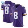 Mens Minnesota Vikings Kirk Cousins Nike Purple Vapor F.U.S.E. Limited Jersey stylepulseusa 1