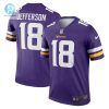 Mens Minnesota Vikings Justin Jefferson Nike Purple Legend Jersey stylepulseusa 1