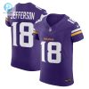 Mens Minnesota Vikings Justin Jefferson Nike Purple Vapor F.U.S.E. Elite Jersey stylepulseusa 1