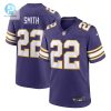 Mens Minnesota Vikings Harrison Smith Nike Purple Classic Player Game Jersey stylepulseusa 1