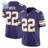 Mens Minnesota Vikings Harrison Smith Nike Purple Vapor F.U.S.E. Limited Jersey stylepulseusa 1 3