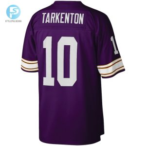 Mens Minnesota Vikings Fran Tarkenton Mitchell Ness Purple Legacy Replica Jersey stylepulseusa 1 2