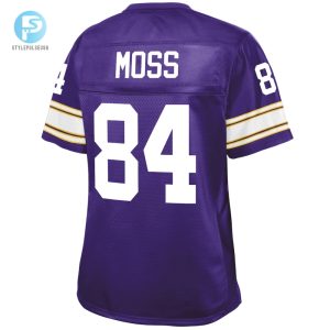 Womens Minnesota Vikings Randy Moss Nfl Pro Line Purple Retired Player Replica Jersey stylepulseusa 1 2