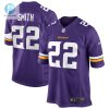 Mens Minnesota Vikings Harrison Smith Nike Purple Game Jersey stylepulseusa 1