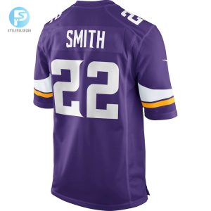 Mens Minnesota Vikings Harrison Smith Nike Purple Game Jersey stylepulseusa 1 2