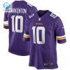 Mens Minnesota Vikings Fran Tarkenton Nike Purple Game Retired Player Jersey stylepulseusa 1