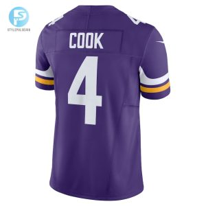 Mens Minnesota Vikings Dalvin Cook Nike Purple Vapor F.U.S.E. Limited Jersey stylepulseusa 1 2