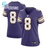 Womens Minnesota Vikings Kirk Cousins Nike Purple Player Jersey stylepulseusa 1 3