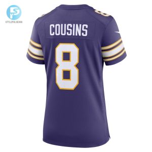 Womens Minnesota Vikings Kirk Cousins Nike Purple Player Jersey stylepulseusa 1 5