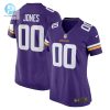 Womens Minnesota Vikings Aaron Jones Nike Purple Game Player Jersey stylepulseusa 1