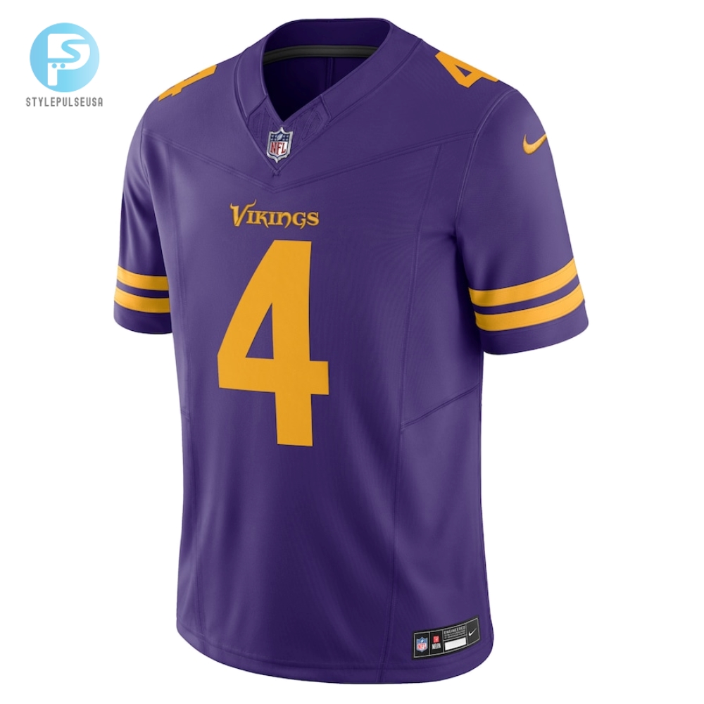 Mens Minnesota Vikings Dalvin Cook Nike Purple Vapor F.U.S.E. Limited Jersey 