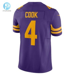 Mens Minnesota Vikings Dalvin Cook Nike Purple Vapor F.U.S.E. Limited Jersey stylepulseusa 1 5