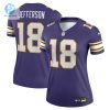 Womens Minnesota Vikings Justin Jefferson Nike Purple Alternate Legend Jersey stylepulseusa 1