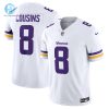 Mens Minnesota Vikings Kirk Cousins Nike White Vapor F.U.S.E. Limited Jersey stylepulseusa 1