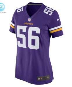 Womens Minnesota Vikings Garrett Bradbury Nike Purple Game Jersey stylepulseusa 1 1