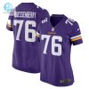 Womens Minnesota Vikings David Quessenberry Nike Purple Team Game Jersey stylepulseusa 1