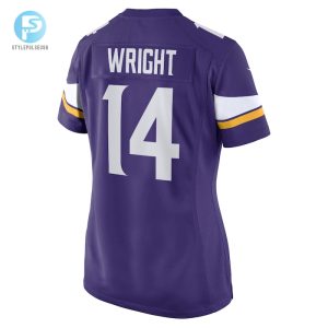 Womens Minnesota Vikings Ryan Wright Nike Purple Game Player Jersey stylepulseusa 1 2