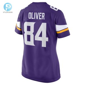 Womens Minnesota Vikings Josh Oliver Nike Purple Game Player Jersey stylepulseusa 1 2